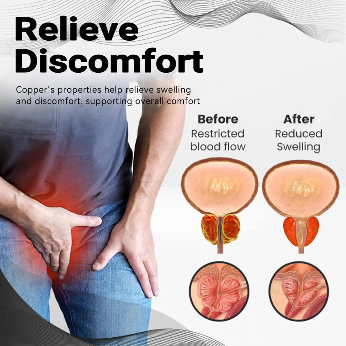 BeeBoom Nasal Inhaler Stick for Prostate Wellness, Aromatherapy