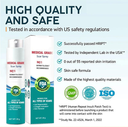 Medical Grade Scar Removal Spray