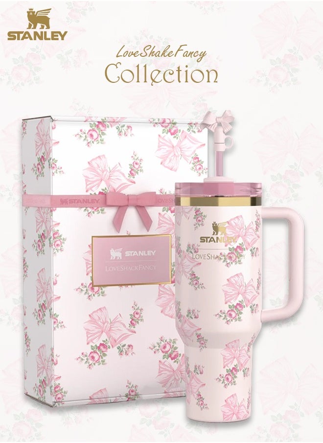 Quencher X-Love Shack Fancy Vacuum Insulated Stainless Steel Tumbler - 1.2Litre 40 oz