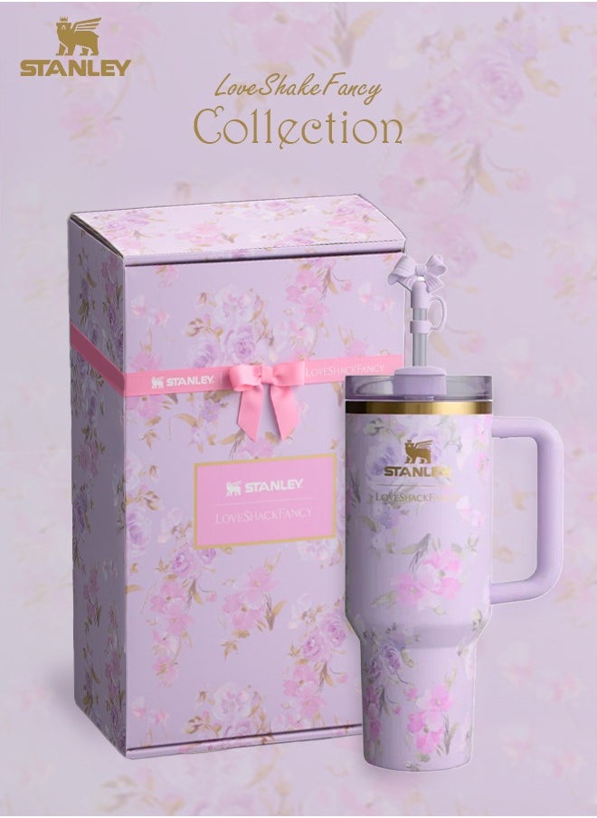 Quencher X-Love Shack Fancy Vacuum Insulated Stainless Steel Tumbler - 1.2Litre 40 oz