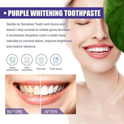EELHOE PURPLE WHITENING TOOTHPASTE - Libras Shop - Zayna - PWT - N - GF - ZAM - 