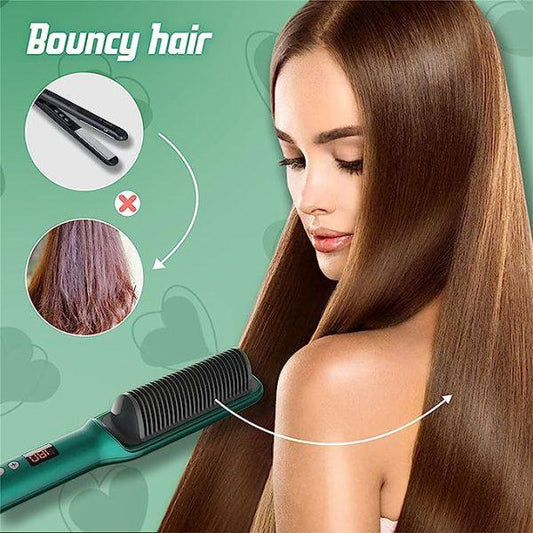 Electric Hair Straightener Comb for Black Hair - Libras Shop - Zayna - beauty product - 