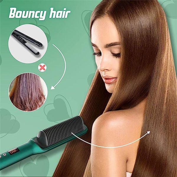 Electric Hair Straightener Comb for Black Hair - Libras Shop - Zayna - beauty product - 