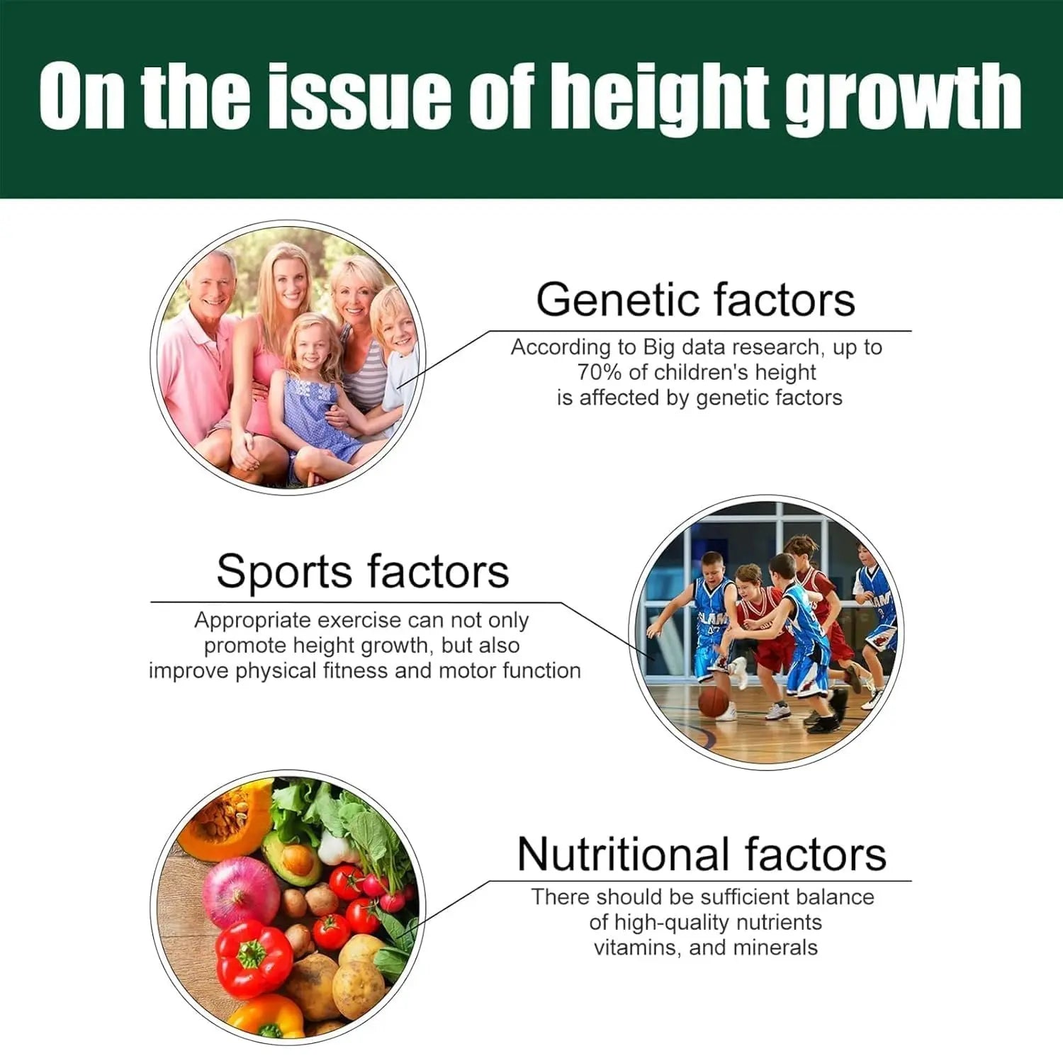 Height Booster Drops, Natural Growth Oil for Adults, Supports Bone Growth & Height Increase