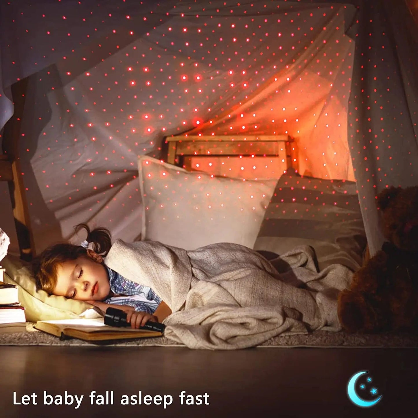 Libras Shop™ LED Starry Sky Lamp Car Laser Star Roof Light 5V USB Powered Galaxy Star Atmosphere Light Projector Lamp