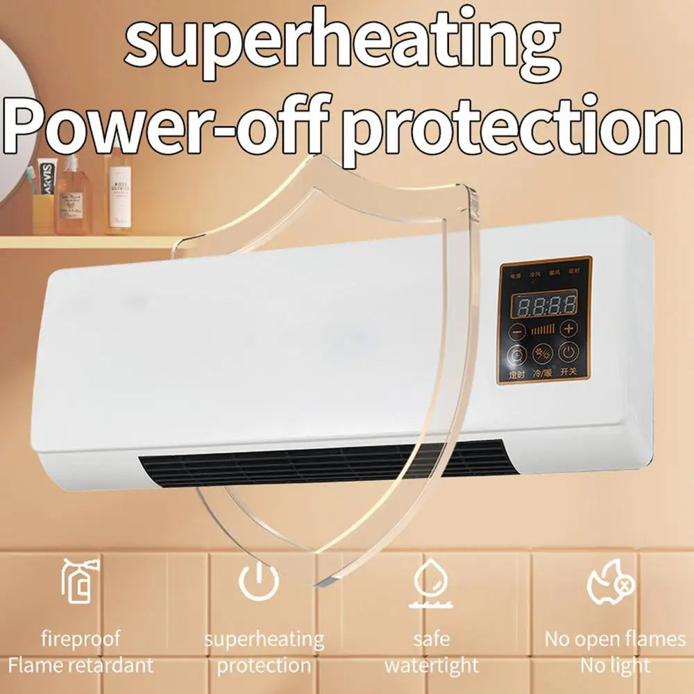 Libras Shop™ Room Air Conditioner Household Cooler Compact Powerful Ductless Air Conditioner with Remote Control for Apartment Dormitory