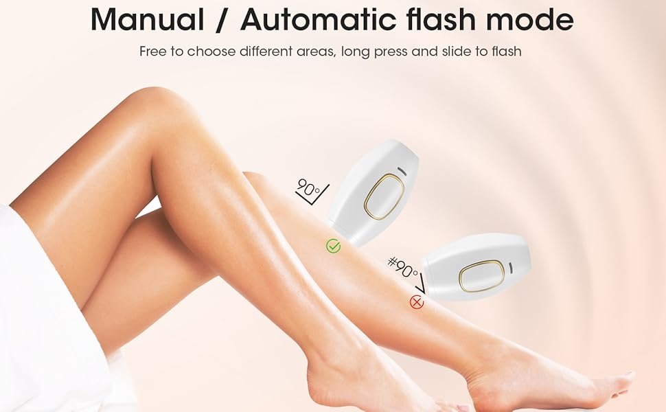 Zibayah™ Professional IPL Hair Removal Device – Permanent Laser Depilation for Home Use, Effective on Women & Men, Smooth Skin Results
