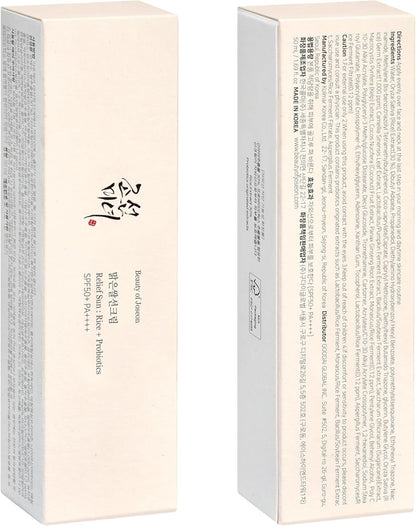 Beauty of Joseon Relief Sun Rice Probiotics SPF 50+ PA++++ Korean Sunscreen sunblock for Face Daily Sunscreen for Men Women Skincare 50ml - Libras Shop - Libras Shop - B09XQ1J1KG - 