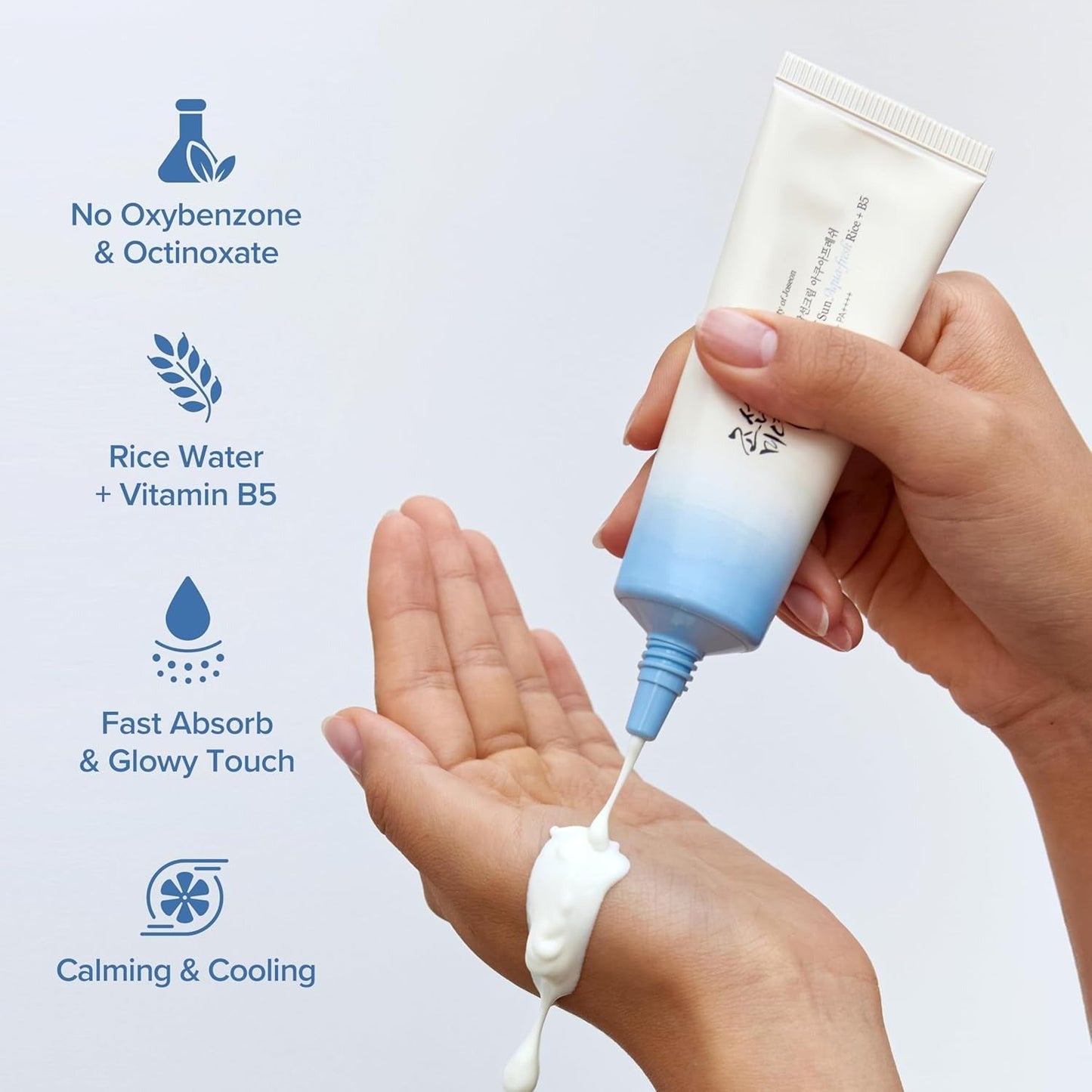 Beauty of Joseon Relief Sun Aqua - Fresh Sunscreen Rice + Panthenol SPF 50+ PA++++ Lightweight Daily UV Protector for Acne - Prone Sensitive Skin Korean skincare for Men and Women 50ml - Libras Shop - Libras Shop - B0DFMGBZ9Z - 