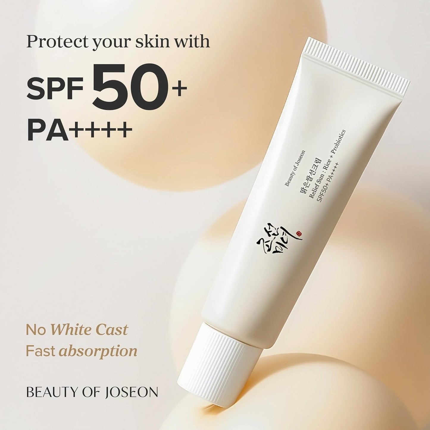 Beauty of Joseon Relief Sun Rice Probiotics SPF 50+ PA++++ Korean Sunscreen sunblock for Face Daily Sunscreen for Men Women Skincare 50ml - Libras Shop - Libras Shop - B09XQ1J1KG - 