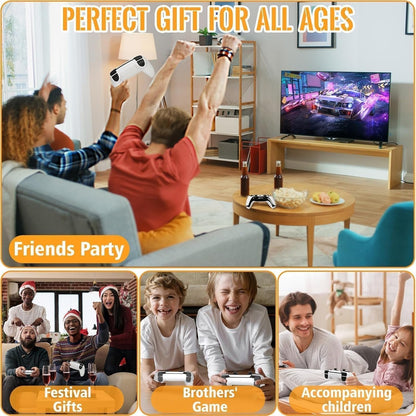 2025 New Retro Gaming Stick – Plug & Play Retro Gaming Console with 21500+ Classic Video Games, 4K HDMI Game Stick, Upgraded Wireless Controllers, Video Game Console