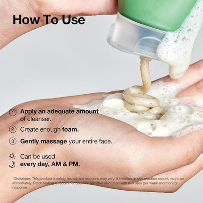 Libras Shop™ Anua Heartleaf Quercetinol Deep Cleansing Foam – Gentle Face Wash with BHA, Hyaluronic Acid, & Heartleaf for Pore Care & Blackhead Removal 150ml