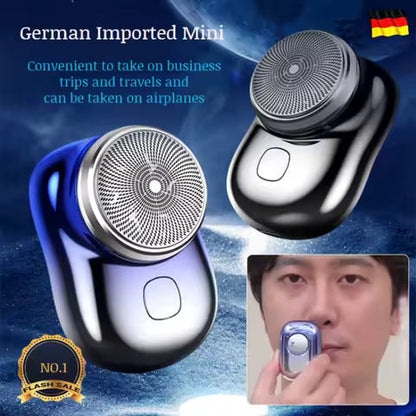 Libras Shop™ Men's Mini Electric Razor Wet Dry Portable Electric Shaver Pocket Size Outdoor Smart Battery Tools