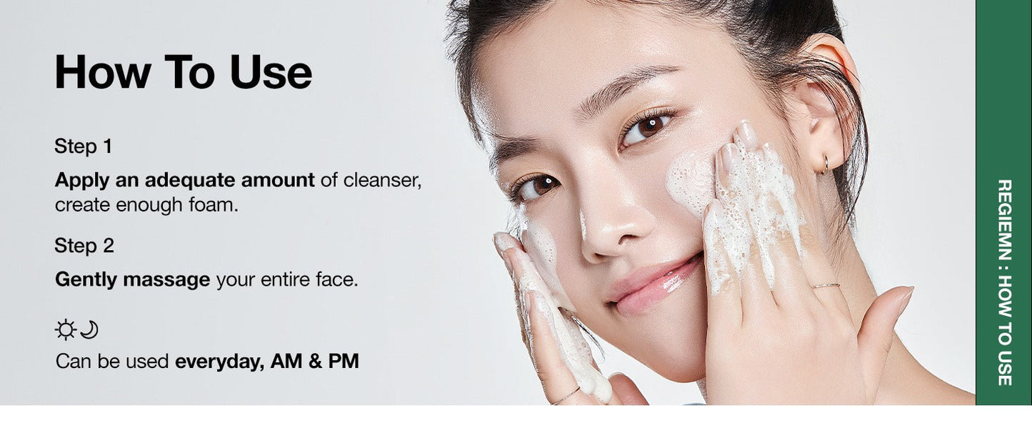 Libras Shop™ Anua Heartleaf Quercetinol Deep Cleansing Foam – Gentle Face Wash with BHA, Hyaluronic Acid, & Heartleaf for Pore Care & Blackhead Removal 150ml