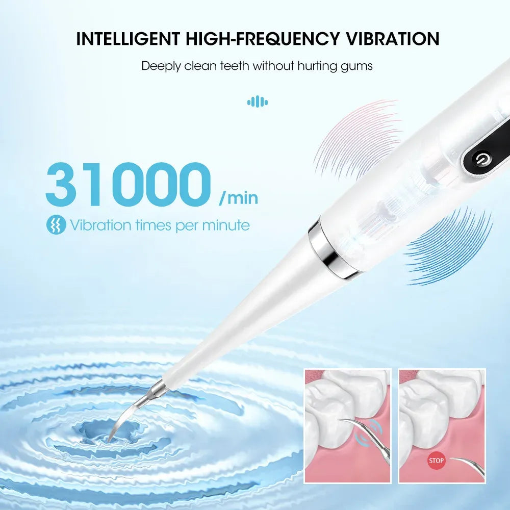 Electric Sonic Toothbrush 3-in-1 – Tartar Removal, Teeth Whitening, USB Rechargeable