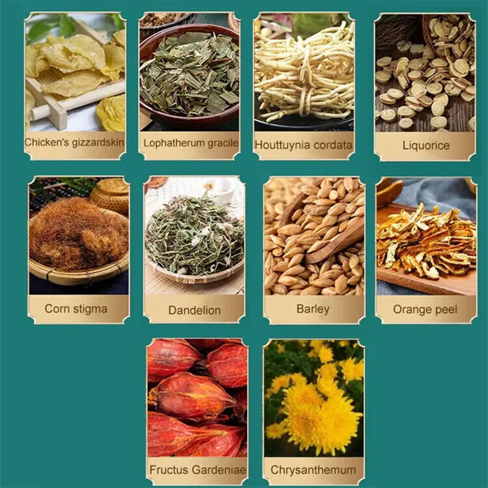 18 Flavors Liver Care and Stone Clearing Herbal Tea